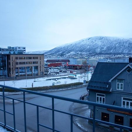 Toppleilighet Med Utsikt I Sentrum Nord 트롬쇠 외부 사진